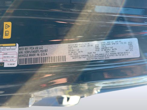 New 2026 Jeep Gladiator Sport image 19