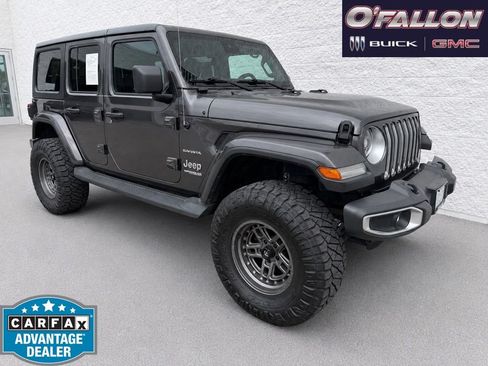 Used 2020 Jeep Wrangler Unlimited Sahara AWD/4WD image 1