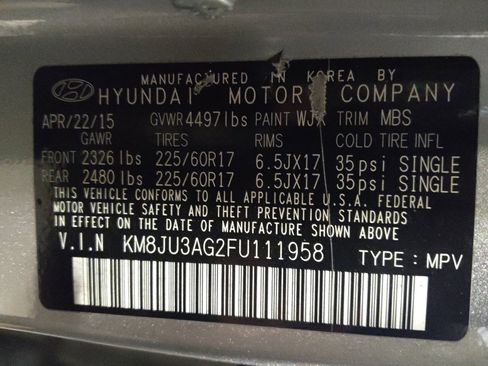 Used 2015 Hyundai Tucson SE FWD image 33
