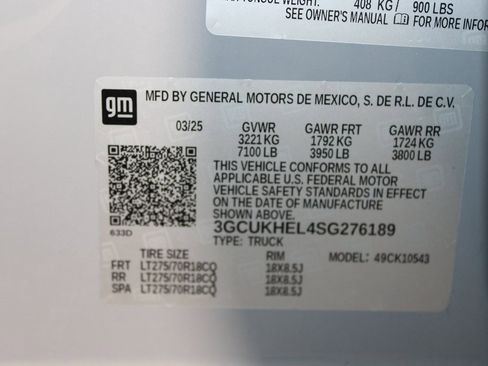 Used 2025 Chevrolet Silverado 1500 ZR2 w/ Technology Package image 25