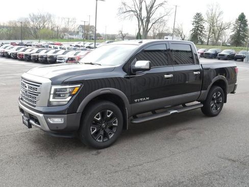 Used 2021 Nissan Titan Platinum Reserve w/ Off Road Protection Package image 3