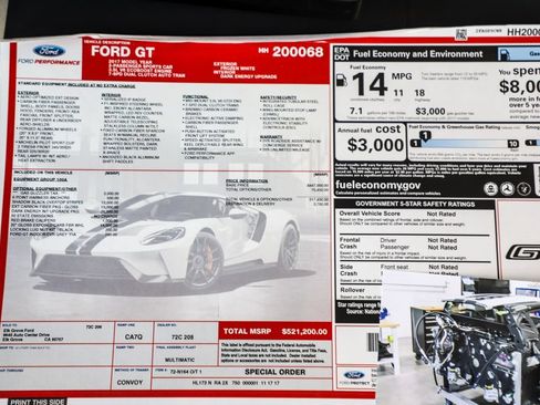 Used 2017 Ford GT RWD image 52