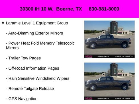 Used 2024 RAM 3500 Laramie w/ Towing Technology Group AWD/4WD image 19