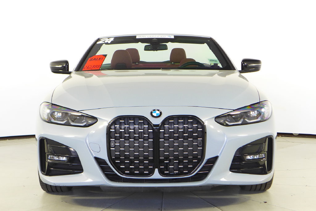 Certified 2024 BMW 430i Convertible w/ M Sport Package RWD image 3