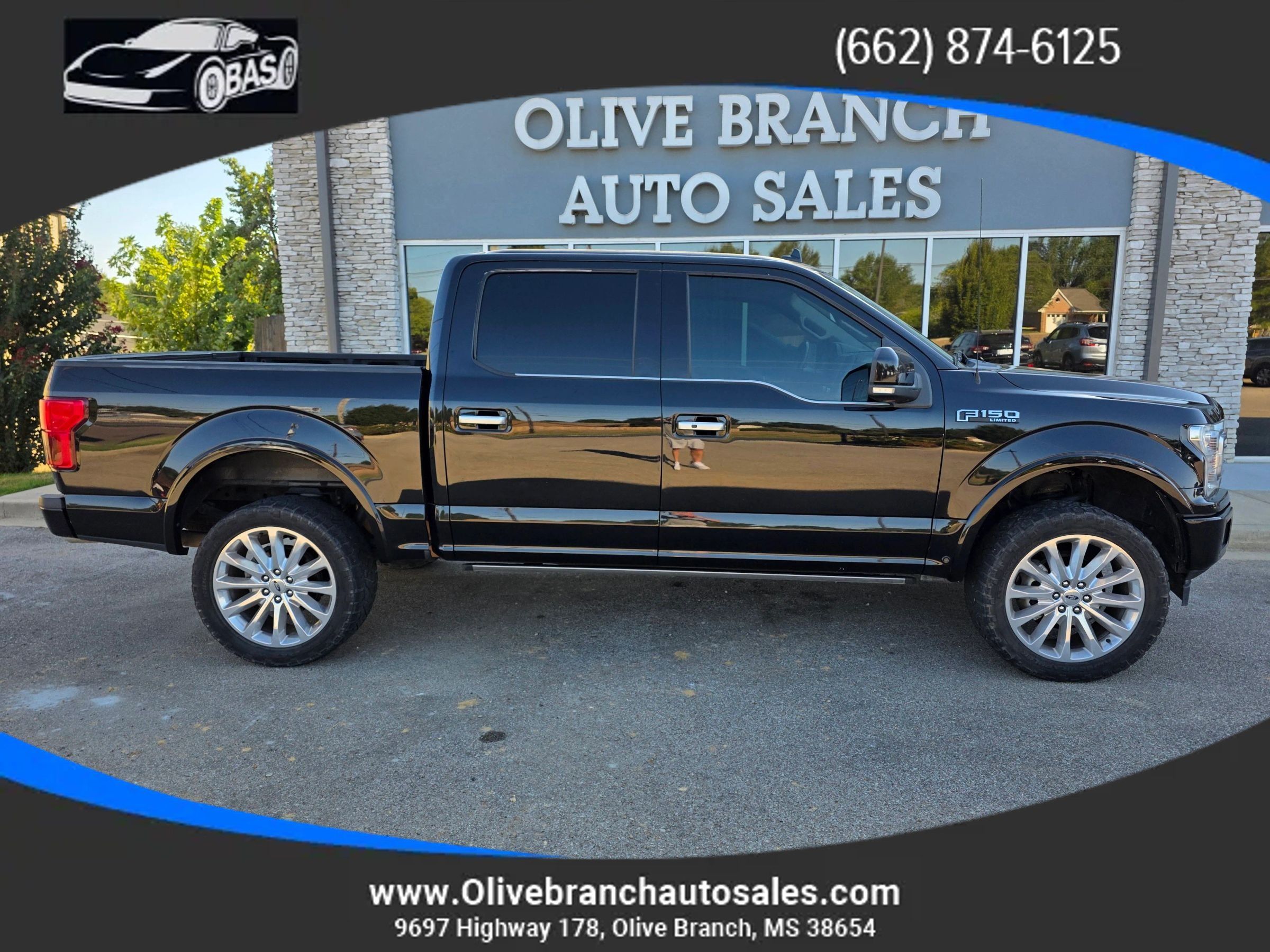 Used 2019 Ford F150 Limited w/ Trailer Tow Package AWD/4WD image 1