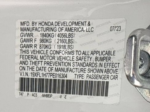 Used 2023 Honda Civic EX-L image 25