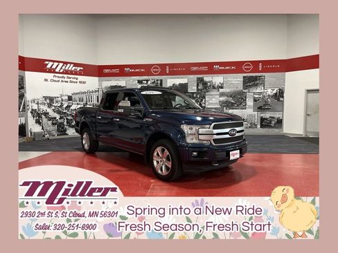 Used 2020 Ford F150 Platinum w/ Equipment Group 701A Luxury AWD/4WD image 1
