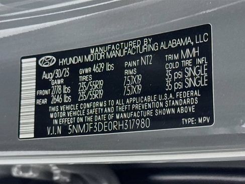Used 2024 Hyundai Tucson SEL w/ Convenience Package FWD image 33