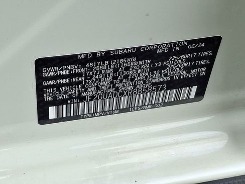 Certified 2024 Subaru Crosstrek 2.0i Premium image 27