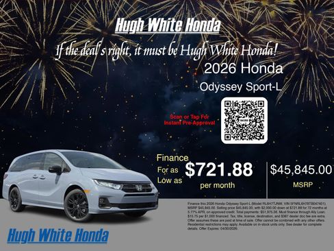 New 2026 Honda Odyssey Sport-L image 7