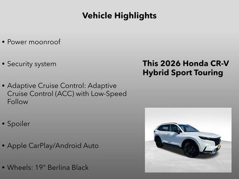 New 2026 Honda CR-V Sport Touring image 5