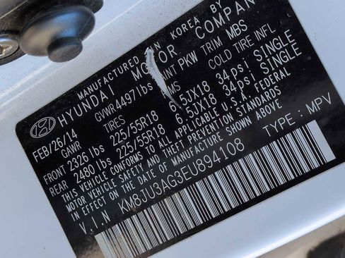 Used 2014 Hyundai Tucson Limited w/ Technology Package 02 image 39