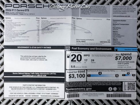 Used 2026 Porsche 911 GTS image 59