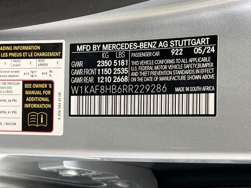 Used 2024 Mercedes-Benz C 43 AMG 4MATIC Sedan image 33