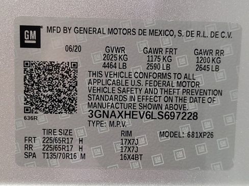 Used 2020 Chevrolet Equinox LS w/ LS Convenience Package FWD image 33