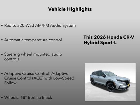 New 2026 Honda CR-V Sport-L image 5