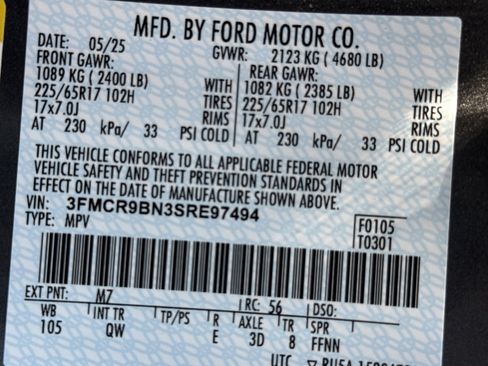 Certified 2025 Ford Bronco Sport Big Bend AWD/4WD image 31