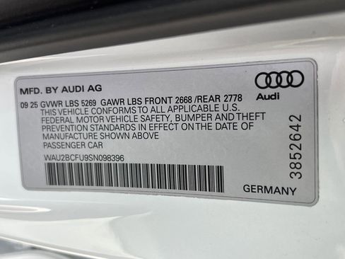 New 2025 Audi A5 2.0T Premium Plus Sedan image 26