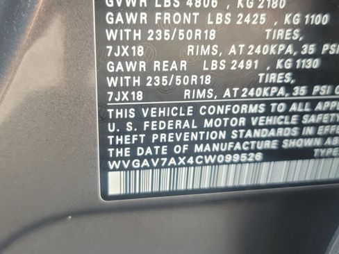 Used 2012 Volkswagen Tiguan S FWD image 35
