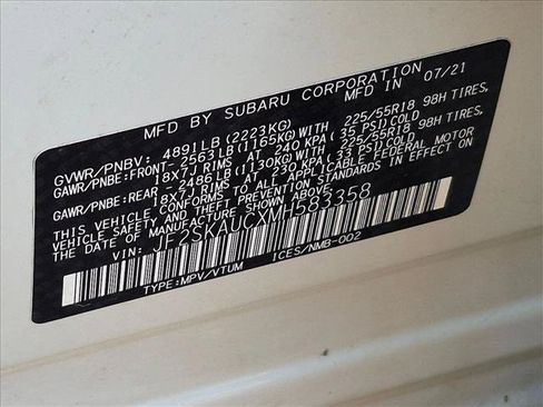 Used 2021 Subaru Forester Limited w/ Popular Package #3 AWD/4WD image 17
