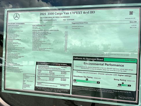 New 2025 Mercedes-Benz Sprinter 3500 image 10