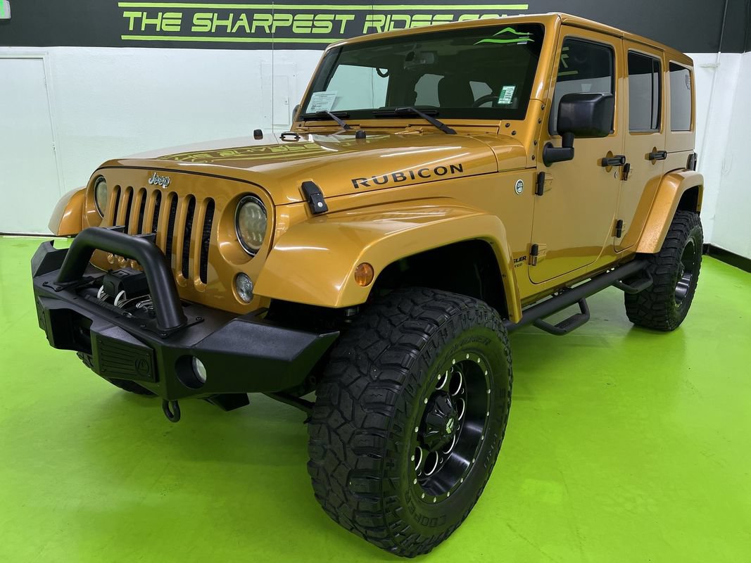 Used 2014 Jeep Wrangler Unlimited Rubicon w/ Max Tow Package AWD/4WD image 5