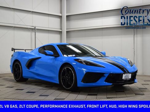 Used 2023 Chevrolet Corvette Stingray Preferred Cpe w/ Battery Protection Package RWD image 1