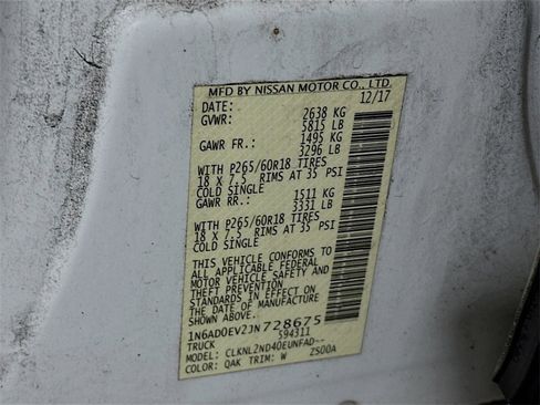 Used 2018 Nissan Frontier SV image 29