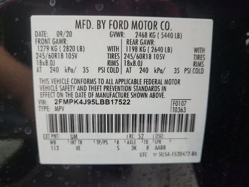 Used 2020 Ford Edge SEL AWD/4WD image 33