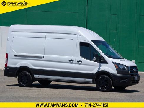 Used 2022 Ford E-Transit 148 High Roof w/ Load Area Protection Package RWD image 1