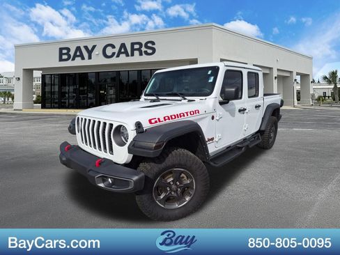 Used 2022 Jeep Gladiator Rubicon w/ LED Lighting Group AWD/4WD image 1