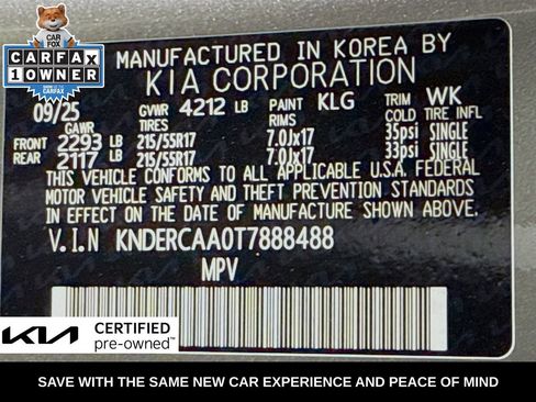 Certified 2026 Kia Seltos EX w/ EX Sunroof Package AWD/4WD image 39