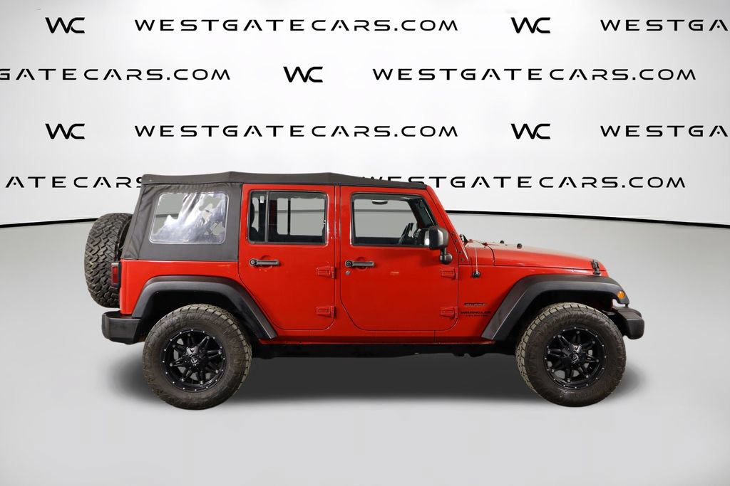 Used 2014 Jeep Wrangler Unlimited Sport w/ Connectivity Group AWD/4WD image 34