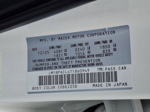 New 2026 MAZDA MAZDA3 2.5 S Sedan w/ Preferred Pkg FWD image 22