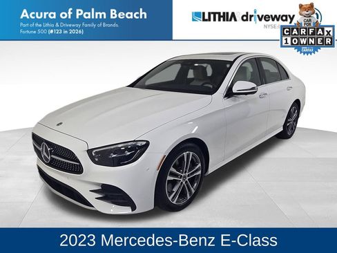 Used 2023 Mercedes-Benz E 350 4MATIC Sedan image 1