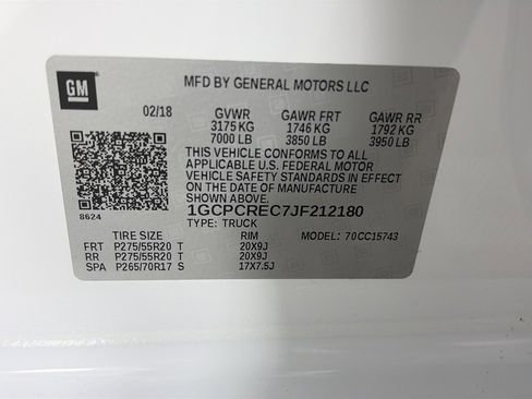 Used 2018 Chevrolet Silverado 1500 LT w/ Texas Edition image 9