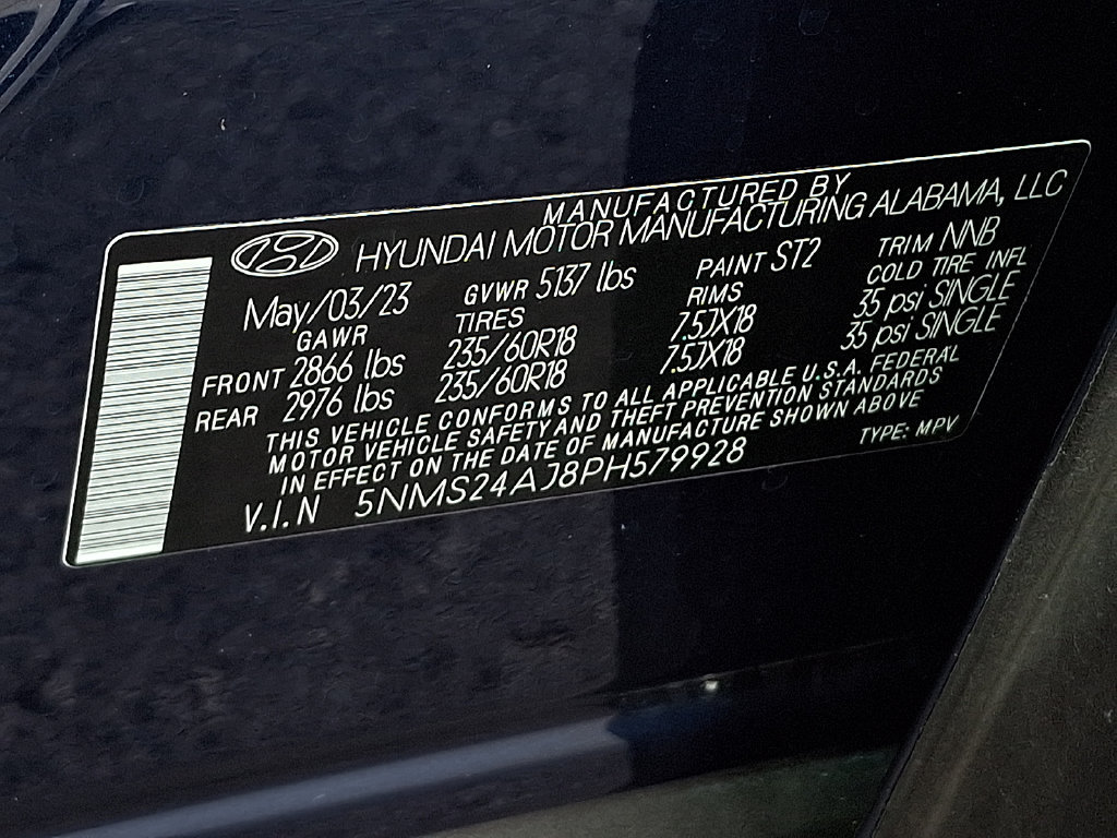 Used 2023 Hyundai Santa Fe SEL w/ Cargo Package FWD image 28