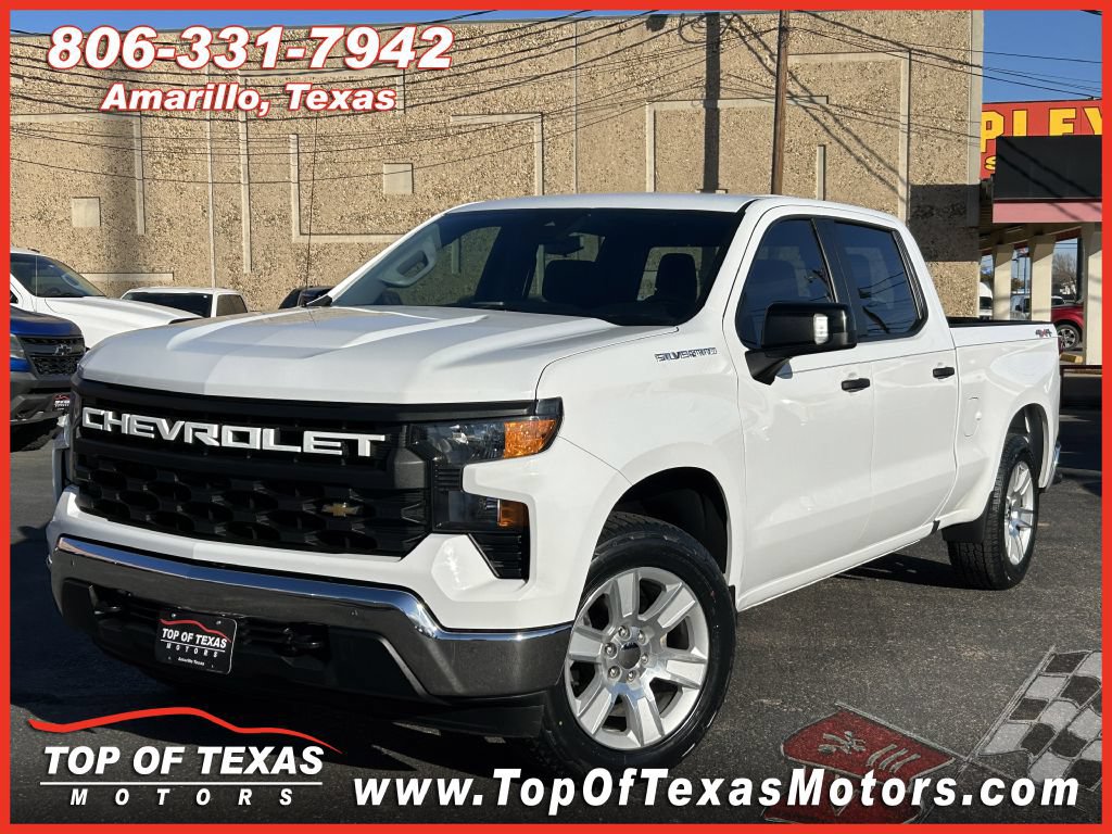 Used 2022 Chevrolet Silverado 1500 W/T w/ WT Safety Package AWD/4WD image 1