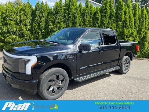 Used 2023 Ford F150 Lightning XLT w/ Equipment Group 312A High AWD/4WD image 3