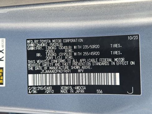 Used 2023 Lexus RZ 450e Premium w/ Technology Package AWD/4WD image 26