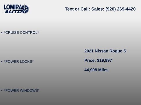 Used 2021 Nissan Rogue S AWD/4WD image 6