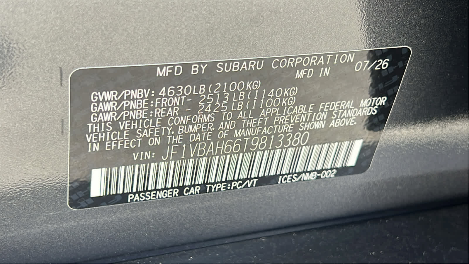 New 2026 Subaru WRX Premium AWD/4WD image 30