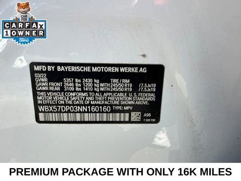 Used 2022 BMW X3 xDrive30i w/ Premium Package 2 (ZPA) AWD/4WD image 28