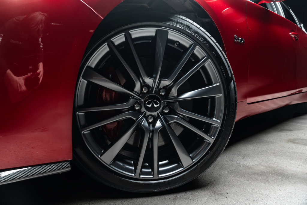 Used 2022 INFINITI Q50 Red Sport 400 RWD image 3