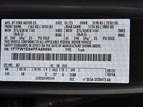 Used 2023 Ford F150 XLT w/ Equipment Group 302A High AWD/4WD image 17