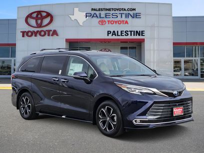 New 2025 Toyota Sienna Platinum