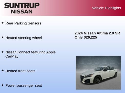 Used 2024 Nissan Altima 2.0 SR image 16