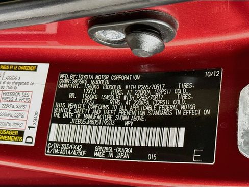 Used 2013 Toyota 4Runner SR5 w/ Convenience Pkg AWD/4WD image 32