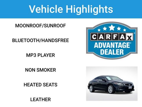 Used 2010 Honda Accord EX-L image 2