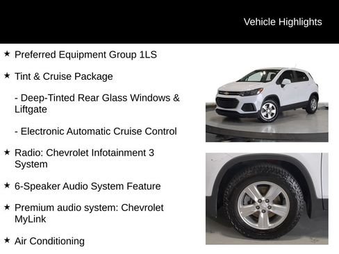 Used 2019 Chevrolet Trax LS w/ Tint and Cruise Package FWD image 7
